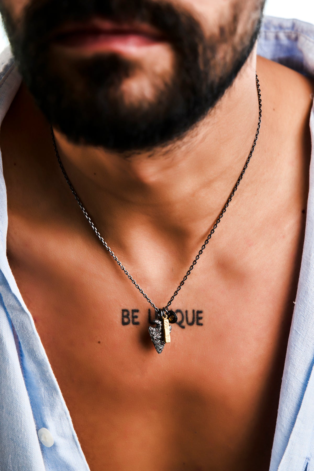 Gleen Gümüş Kolye