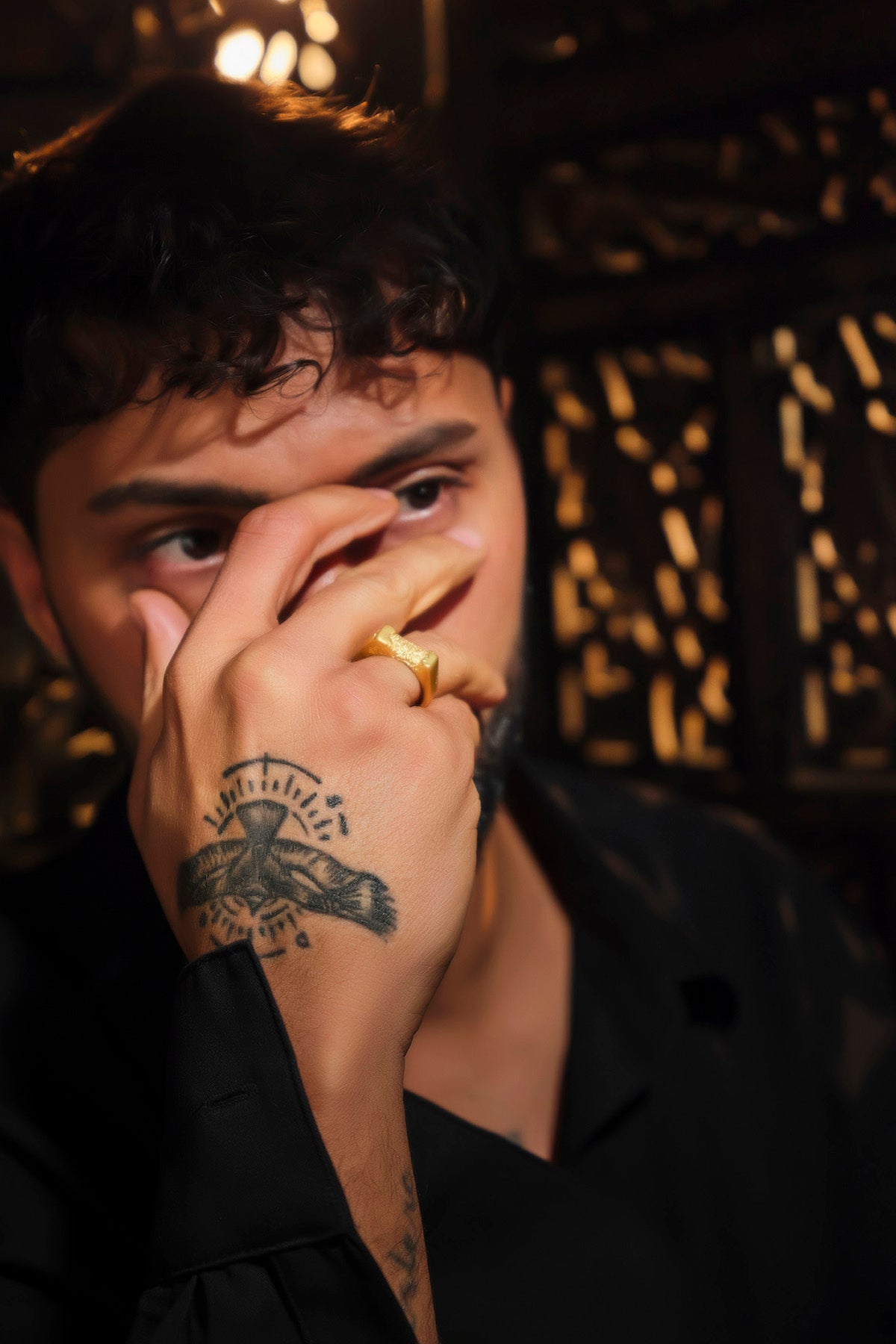 Darian Altın Kaplama Gümüş Yüzük