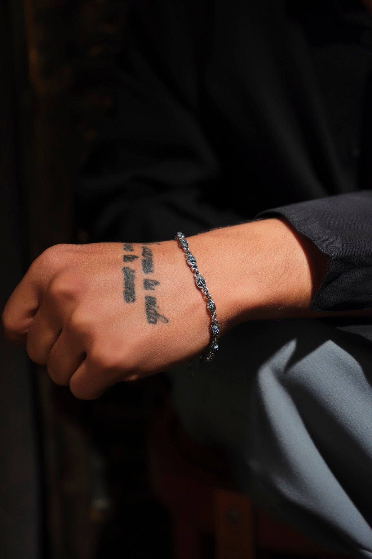 Paige Gümüş Bileklik