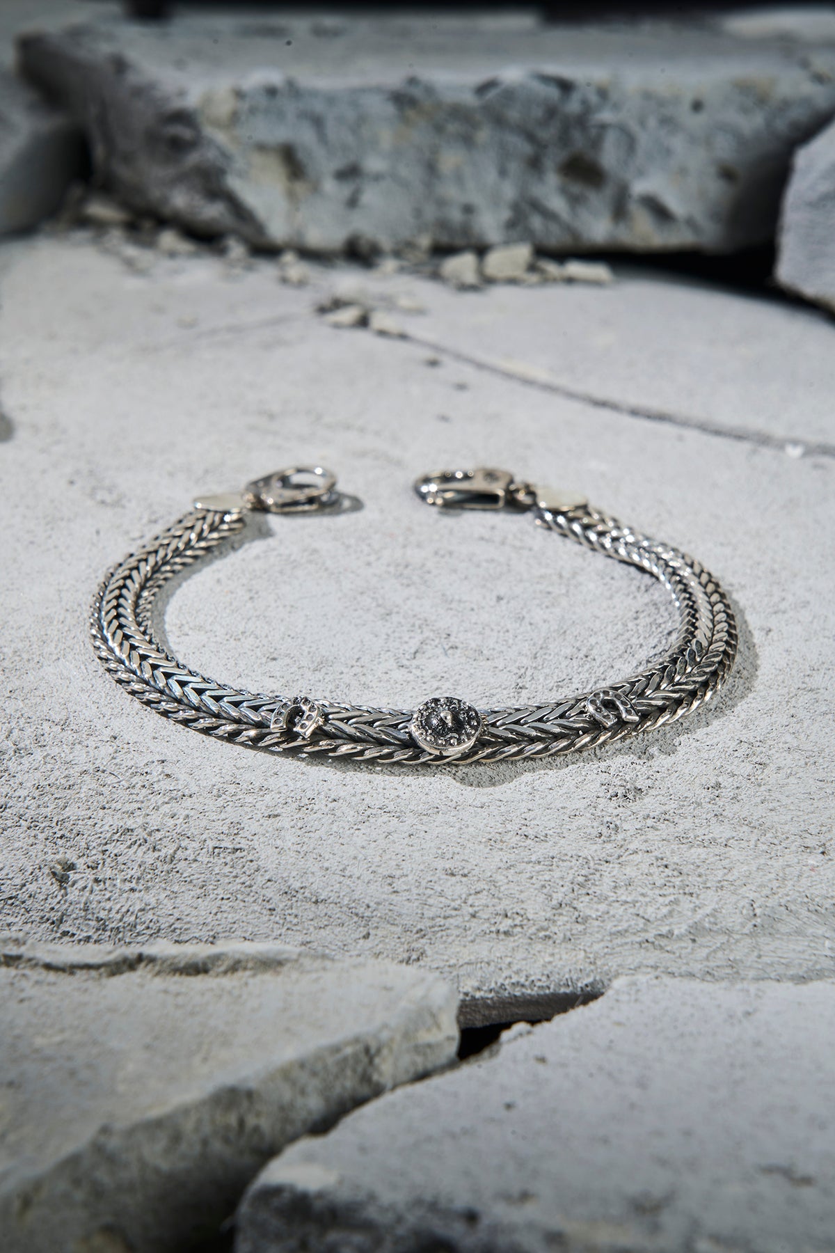 Zeta Gümüş Bileklik - Dunkel Design