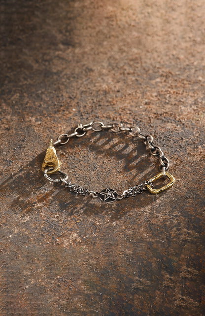 Tuonela Gravure Silver Bracelet