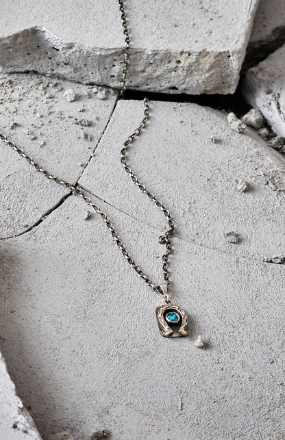 Chayton Oxidized 925 Sterling Silver Necklace