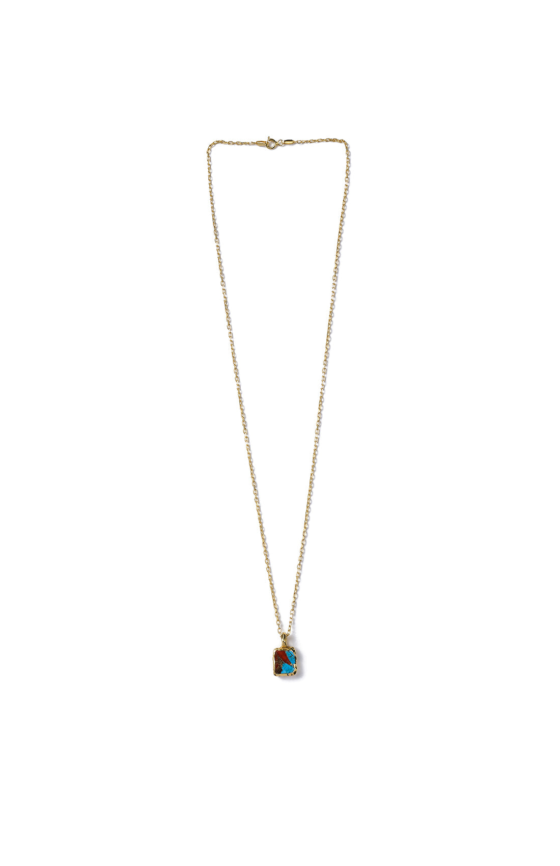 Turquoise Gold Necklace